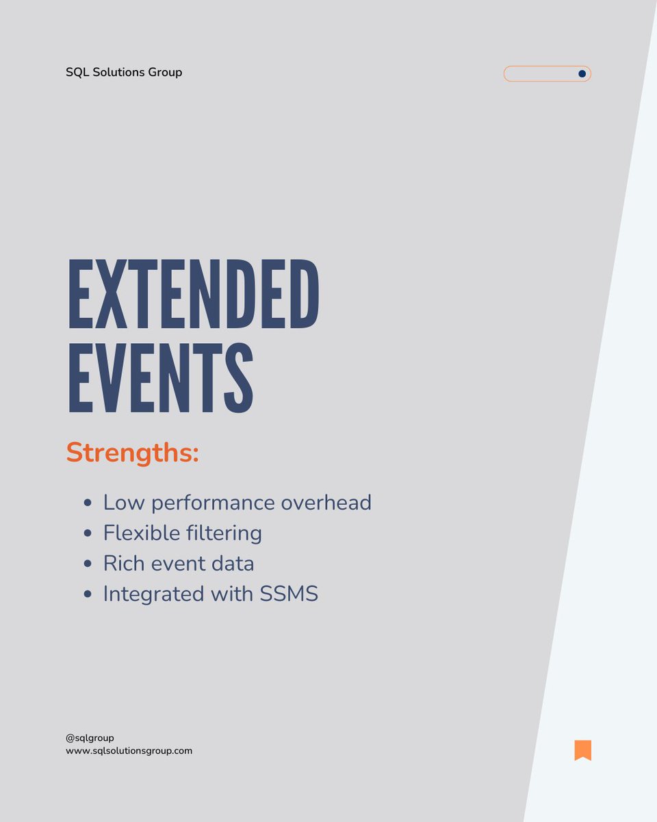 SQLGroup's tweet image. Boost SQL Server performance with our tutorials on Query Store &amp;amp; Extended Events. Learn how to troubleshoot like a pro with tips from seasoned SQL Server consultants.
na2.hubs.ly/y0JNGr0
#sqlserver #sql #querystore #extendedevents