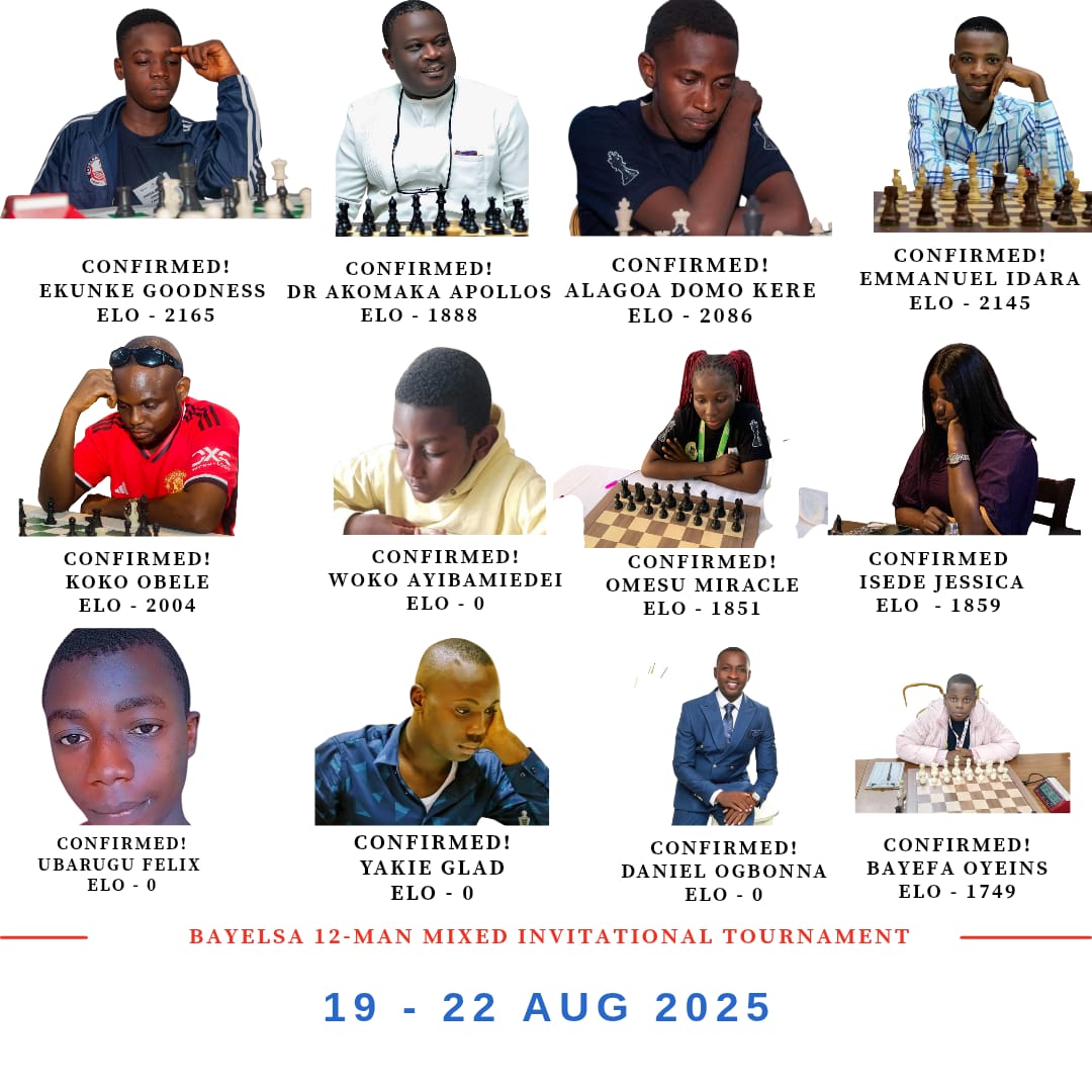 The showdown is here. The conference hall of the Bayelsa State Table Tennis gym (The Fortress) will play host. Don't miss out on this..