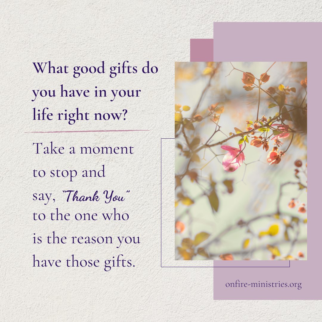 PatDomangueOFM's tweet image. Every good &amp;amp; perfect gift is from above. 🙌 Thank You Jesus for every blessing—apart from You I have nothing, but in You I am richly blessed! Amen. 💜

#goodgifts #thankful #everygoodgift #Jesusisthereason #onfireministries