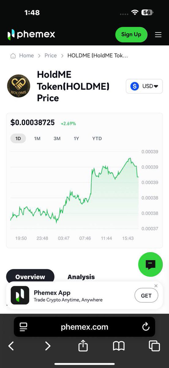 TAZMANIA8841's tweet photo. $HOLDME IS HEATING UP MARKETING AND MINERS GOING LIVE. WE ARE GAINING EXPOSURE.  EXCELLENT ENTRY 💯🔥🚀🌕 https://t.co/8tDmyyNtg5