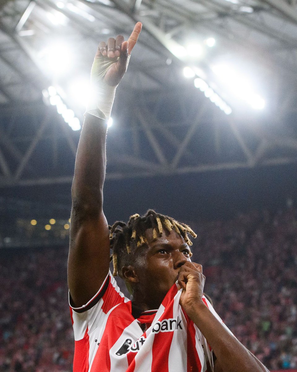 Athletic Club (@athleticclub) on Twitter photo ❤️ Amor por unos colores.
🎯✅ <a href="/willliamsssnico/">Nicolas Williams</a> adelanta al Athletic desde los 11 metros.
1-0 I #AthleticSevilla #AthleticClub 🦁 ❤️ Amor por unos colores.
🎯✅ <a href="/willliamsssnico/">Nicolas Williams</a> adelanta al Athletic desde los 11 metros.
1-0 I #AthleticSevilla #AthleticClub 🦁