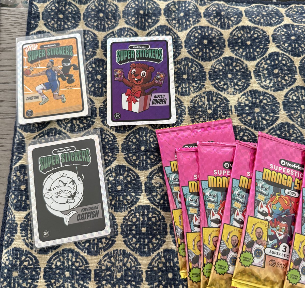 Happy with my first pack!