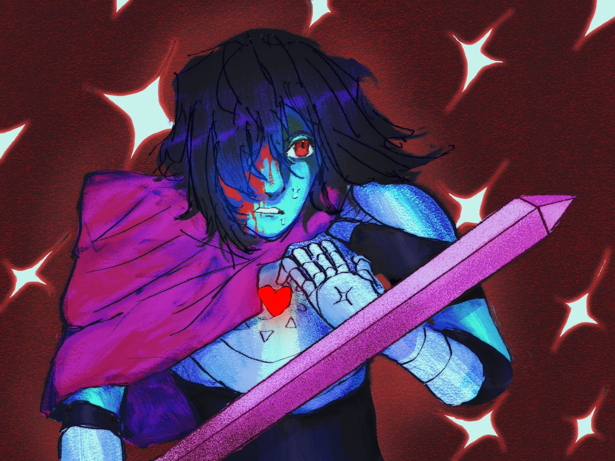 readglare's tweet photo. Kris #deltarune https://t.co/7DoQeHJmeB