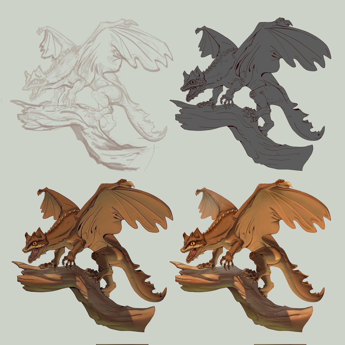 #smaugust 6- #Jaculus A small, arboreal dragon from Greece. #dragon # ...