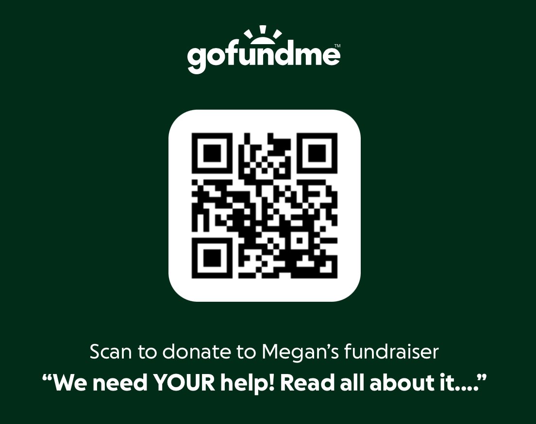 Sharing this again because we are running out of time every day to find a new home/raise money towards it and do any work needed.

If you could just RT this and donate, even if it’s just £1, it would mean SO MUCH ❤️

⬇️⬇️⬇️⬇️⬇️⬇️⬇️⬇️⬇️⬇️⬇️
Gofund.me/megan-dawn-25j…
