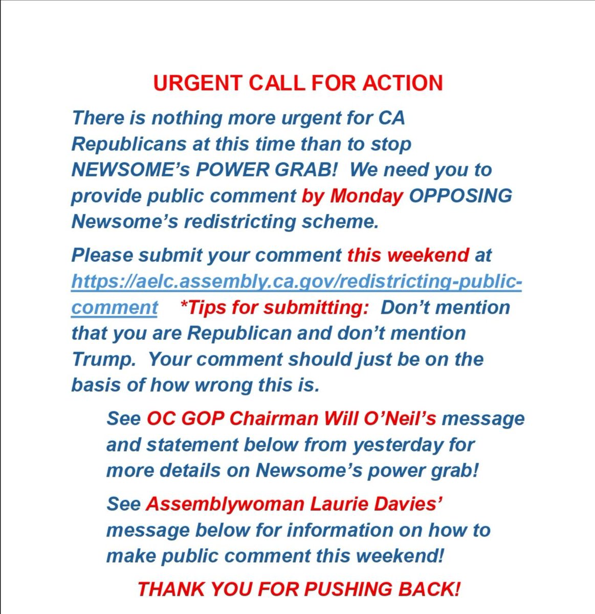 BarbaraSees (@lagunaagent) on Twitter photo <a href="/briantylercohen/">Brian Tyler Cohen</a> <a href="/GavinNewsom/">Gavin Newsom</a> Please , go to the link or copy and just write a comment, must be in tomorrow..this unfairness and evil move to not be represented must fail...!!!!! <a href="/briantylercohen/">Brian Tyler Cohen</a> <a href="/GavinNewsom/">Gavin Newsom</a> Please , go to the link or copy and just write a comment, must be in tomorrow..this unfairness and evil move to not be represented must fail...!!!!!