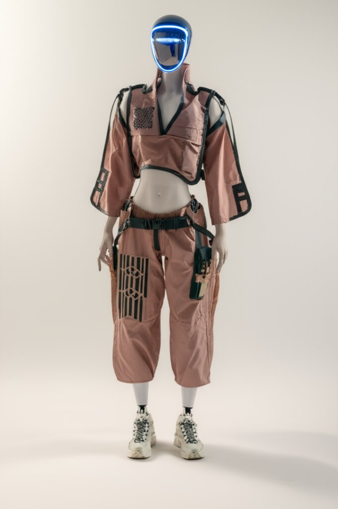 My digital outfit design for the humanoid robot Tova – a Unitree Bipedal Humanoid Robot, Model G1 EDU 1. <a href="/thefabricant/">The Fabricant</a>