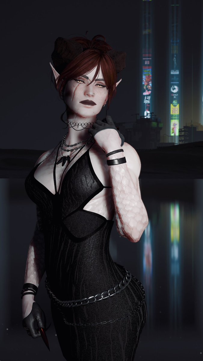 A mature evolution 🐉

Game: Cyberpunk 2077

Thanks to <a href="/FoxPourple/">FoxPurple </a> for making her new ears! 

#WIGVP #VirtualPhotography #ThePhotoMode #VGPNetwork #Cyberpunk2077PhotoMode #TheCapturedCollective #VPWorld #VPCONTEXT
