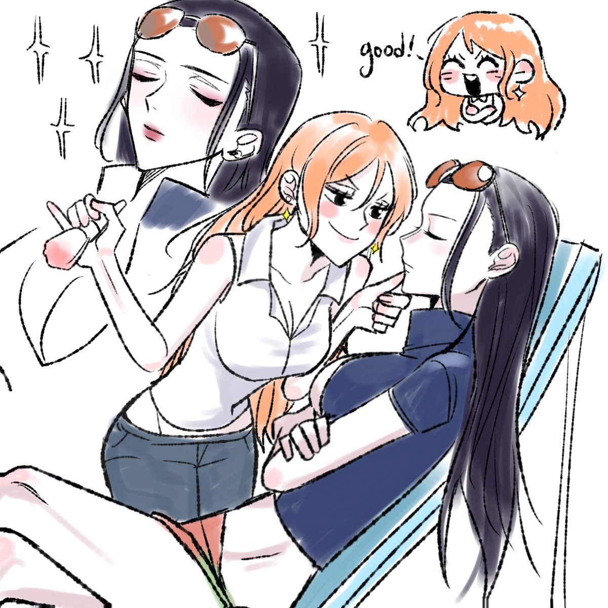 나미로빈 자는 사람 화장하기