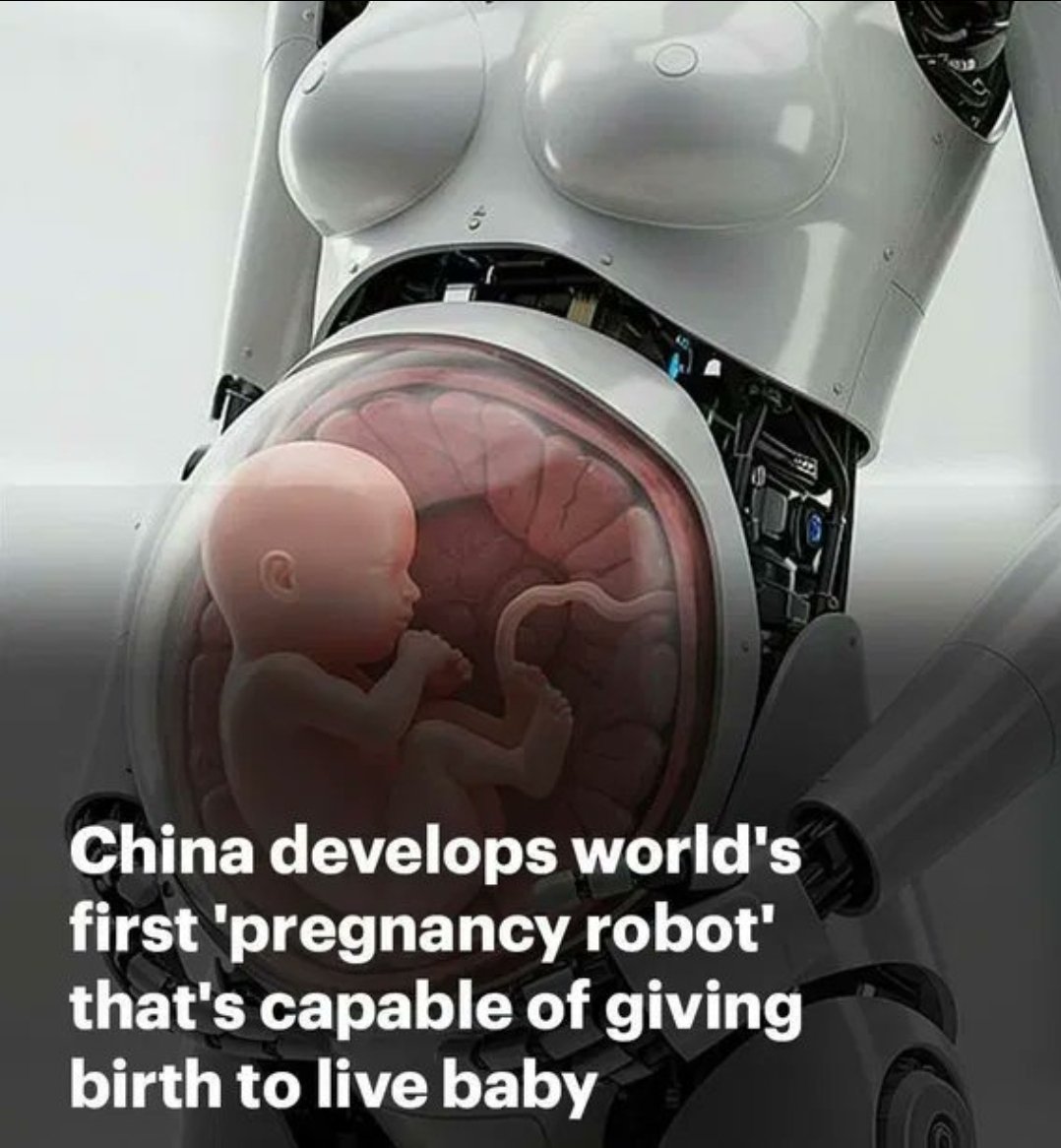 China develops worlds first pregnancy robot.
interestingengineering.com/innovation/chi…