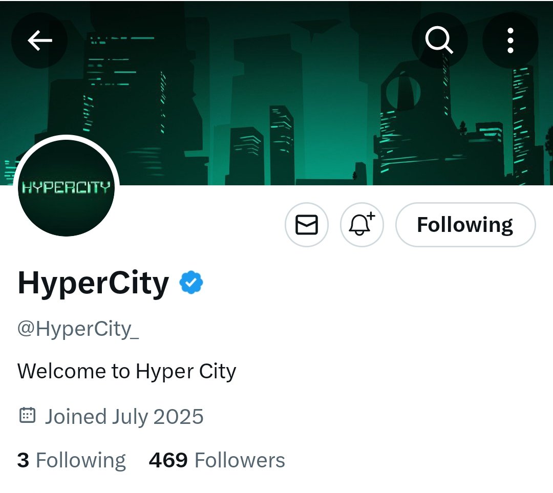 Distruxn (@distruxxn_sol) on Twitter photo FREE MINT Early Alpha on <a href="/HyperliquidX/">Hyperliquid</a>
Project: <a href="/HyperCity_/">HyperCity: NOXIS | MINT LIVE</a>
Price: Free
Supply: TBA
Looks Good DYOR
Like, Rt this tweet to get WL FREE MINT Early Alpha on <a href="/HyperliquidX/">Hyperliquid</a>
Project: <a href="/HyperCity_/">HyperCity: NOXIS | MINT LIVE</a>
Price: Free
Supply: TBA
Looks Good DYOR
Like, Rt this tweet to get WL