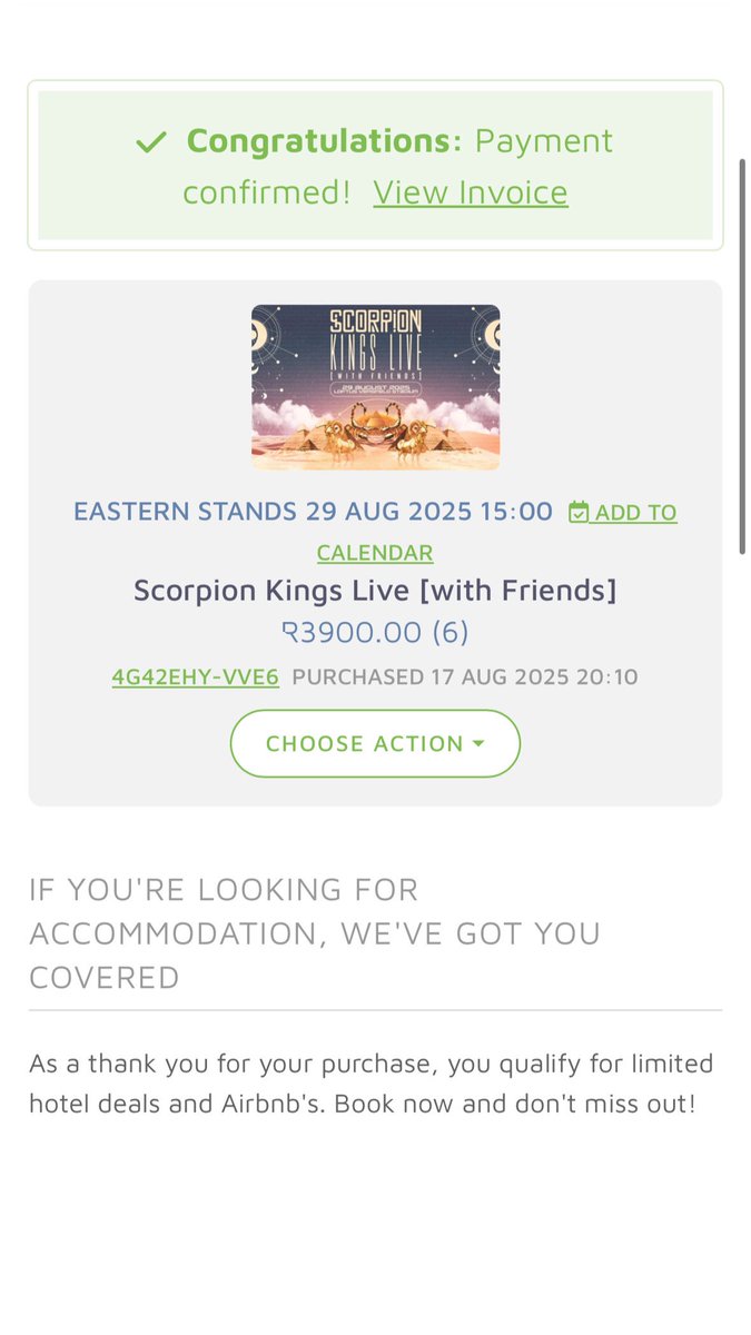 Even me I’m not expecting free tickets 
Let’s sell this stadium out‼️‼️

#ScorpionKingsLive