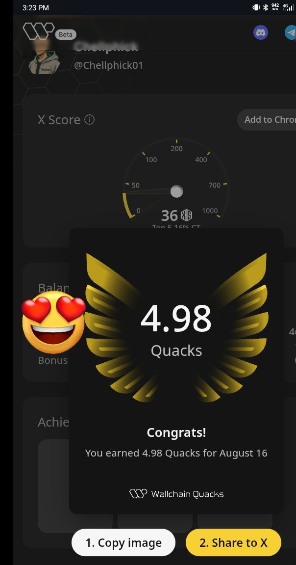 chegzy $RIAI (@chegzy8) on Twitter photo Roughly 10 $Sol
1 QUACK = 2 $SOL
If you believe in <a href="/wallchain_xyz/">Wallchain Quacks</a>, drop your comments below. Roughly 10 $Sol
1 QUACK = 2 $SOL
If you believe in <a href="/wallchain_xyz/">Wallchain Quacks</a>, drop your comments below.