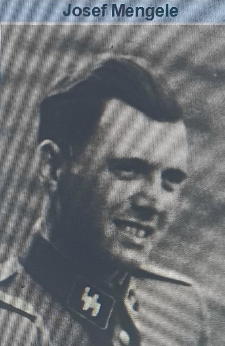 Gary Sprouse (@garysprouse8) on Twitter photo America has Anthony Fauci.  Nazi Germany.
 Had Josef Mengele Both madmen supported by science and driven by.
A Sociopath Desire. America has Anthony Fauci.  Nazi Germany.
 Had Josef Mengele Both madmen supported by science and driven by.
A Sociopath Desire.