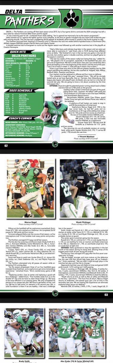 Black Swamp Football - Lynn Groll (@blackswampfb) on Twitter photo Huge thanks to veteran area frontman Mike Vicars for the information on his <a href="/DeltaAthletics/">Delta Athletics</a> team for this year's 178-page preseason magazine, available at Community Markets and several other locations around NW Ohio! Huge thanks to veteran area frontman Mike Vicars for the information on his <a href="/DeltaAthletics/">Delta Athletics</a> team for this year's 178-page preseason magazine, available at Community Markets and several other locations around NW Ohio!