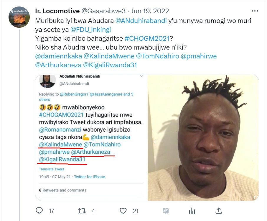 donXsimba's tweet photo. @Curious39031228 @Gasarabwe3 @Nadia_MUGUNGA1 @FedRwanda @PaulKagame @Patriot_012 @sheilakamuzinzi @GitifuW @AnnaMars2792 @PatrickRugaba @Umweneforongo @Imforutembesa13 @grok @jamboasbl Mbwirira ako #gafobagane @Gasarabwe3 kagarure #bots @Kalindamwene @ArthurKaneza @KigaliRwanda31 kuri iyi mihanda🤣🤣🤣 https://t.co/z2X4QBATOL