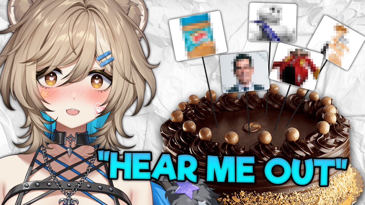‼️ NEW VIDEO UPLOAD ‼️

For my Birthday this year, I made a Hear Me Out Cake.. the catch? These are all my CHAT’S Hear Me Outs 😭

.. Regretting my life decisions with these

🔗⤵️