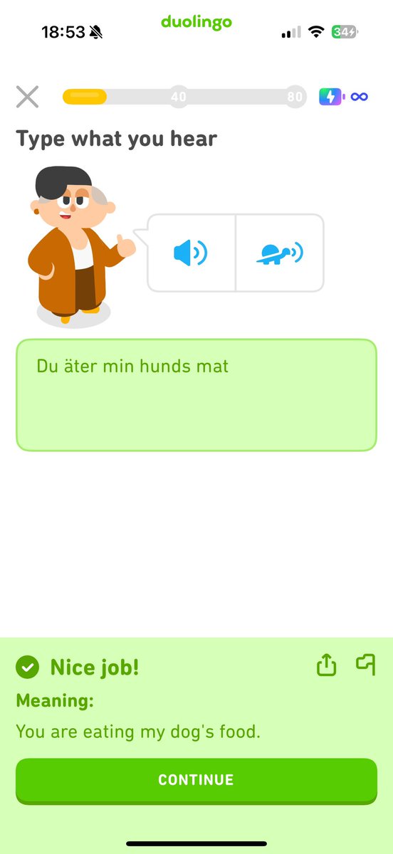 Some weird Duolingo sentences I’ve learned