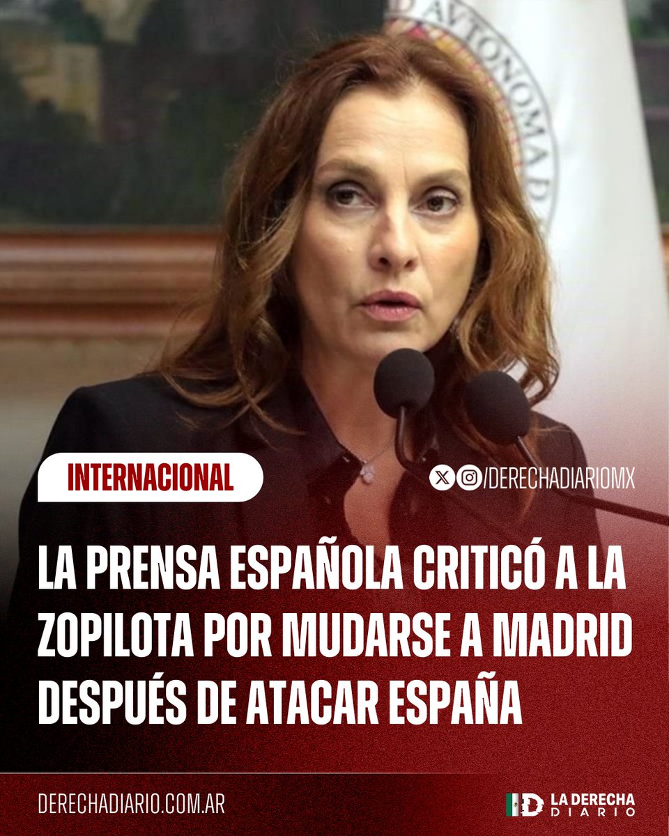🇲🇽🇪🇸 | El diario español ABC criticó a "La Zopilota" Beatriz Gutiérrez Müller por mudarse con su hijo "Chocoflan" al barrio más caro y lujoso de Madrid, tras años de atacar a España y exigir disculpas al Rey: Su huida de México también estaría influenciada por su mala relación
