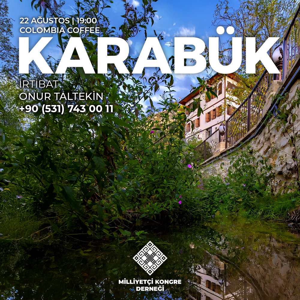 Vatanın her karışında davadaşlarımızla buluşmaya devam ediyoruz!

Milliyetçi Kongre'nin Anadolu yürüyüşü Zonguldak, Bartın, Kastamonu ve Karabük ile devam ediyor.

Belirtilen irtibat numaraları ile iletişime geçebilirsiniz. 

Anket bağlantısına aşağıdaki linkten ulaşabilirsiniz.