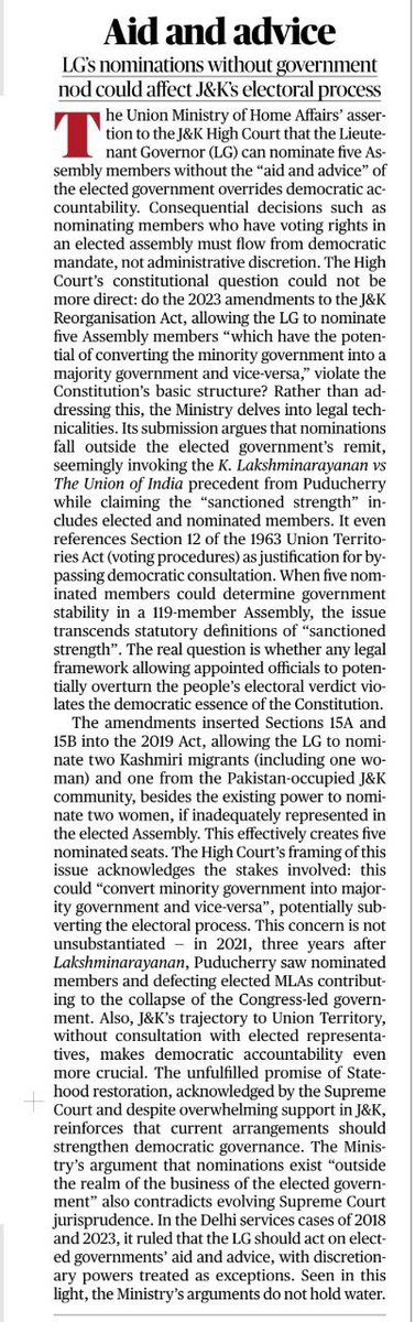 _upsc_focus's tweet photo. #PT #Polity #JnK #LG #CoM #NominatedMembers #UPSC https://t.co/0CwtpPInQu
