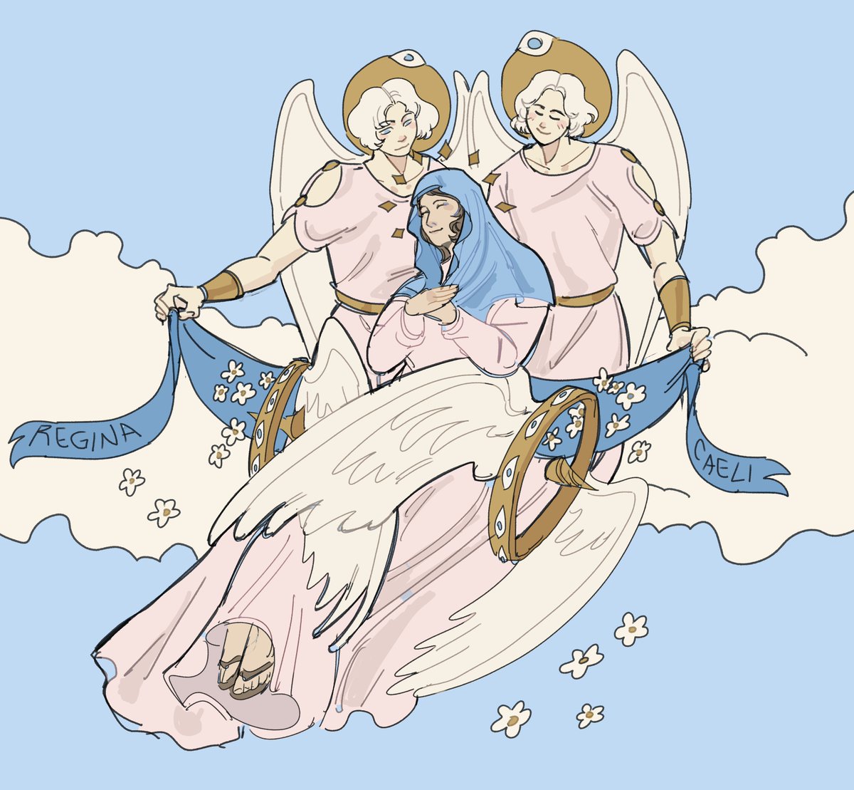 toffee_32's tweet image. Assumption of Mary