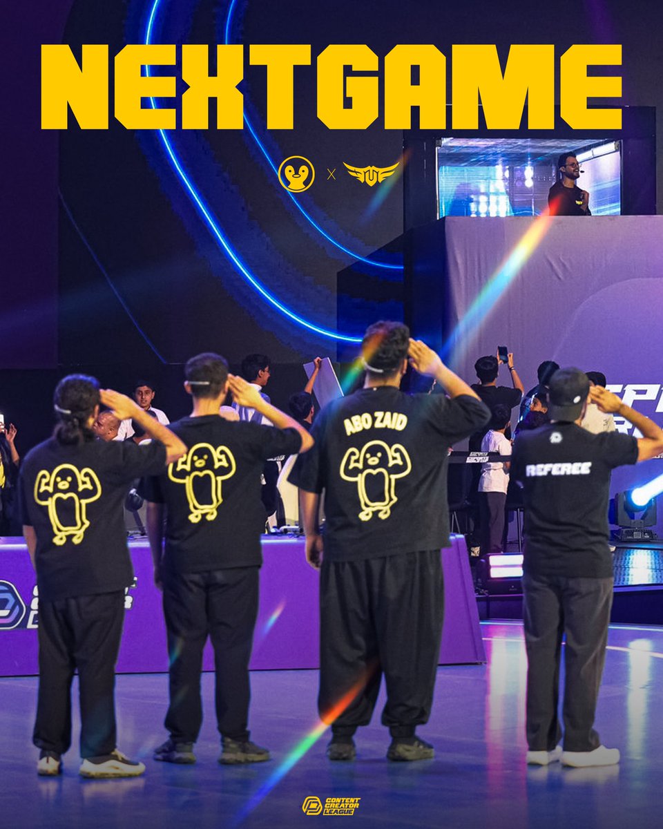 24 ساعة تفصلنا عن آخر مباراة للبتابيت 
في دوري صُناع المحتوى 🐧🔥

#كاس_العالم_للرياضات_الالكترونية