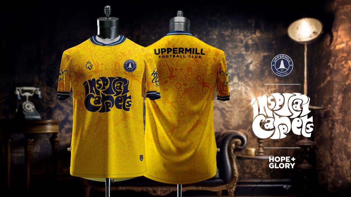 inspiralsband's tweet image. Seeing as you’re discussing beautiful kits for this season, what do you think of these beauties @RobbieSavage8 &amp;amp; @chris_sutton73 
@Uppermill_FC 
@BBCSport