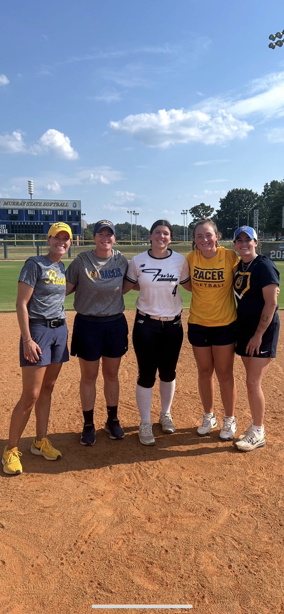 Audrey Knisley (@audrey_knisley) on Twitter photo Always a great time at Murray State! Thank you Coach K, <a href="/CoachGill_MSU/">Ashley Gilland</a>, <a href="/madi_eberle/">Madi Eberle</a>, <a href="/ElizabethW456/">elizabeth</a> and all of the players for making it an amazing day! <a href="/RacersSoftball/">Murray State Softball</a> <a href="/furyplat_bruce/">TN Fury Platinum Bruce</a> <a href="/marshallcosoft/">Marshall County Softball</a> Always a great time at Murray State! Thank you Coach K, <a href="/CoachGill_MSU/">Ashley Gilland</a>, <a href="/madi_eberle/">Madi Eberle</a>, <a href="/ElizabethW456/">elizabeth</a> and all of the players for making it an amazing day! <a href="/RacersSoftball/">Murray State Softball</a> <a href="/furyplat_bruce/">TN Fury Platinum Bruce</a> <a href="/marshallcosoft/">Marshall County Softball</a>