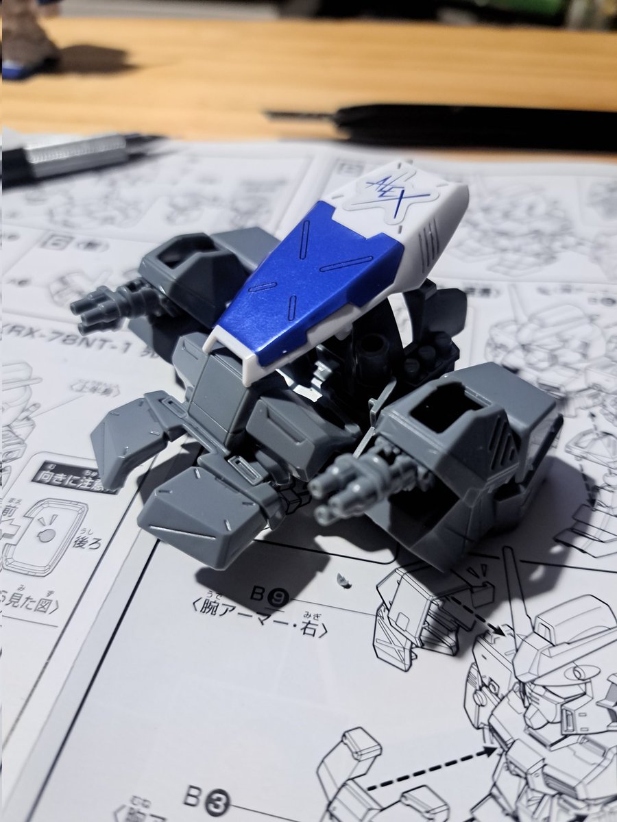 I knocked out the SD Gundam Alex and I love it. Its also nice to have the origin for the Chobham helmet seen on the MG Alex 2.0 (which I might get another for Chobham loadout)

Also the manual has instructions for a CHOBHAM TANK???