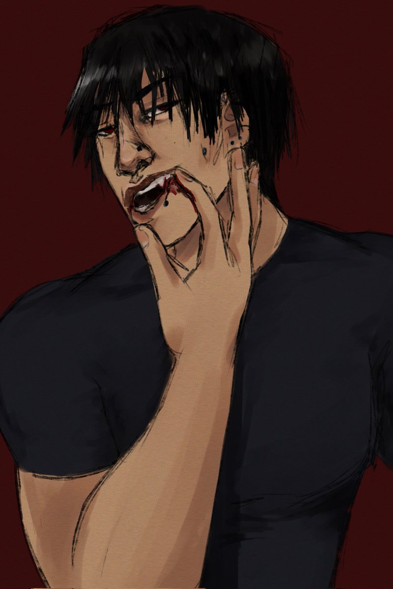 latinforlightwt's tweet image. Vampire Toji for loml 😇 #toji #TojiWeek2025