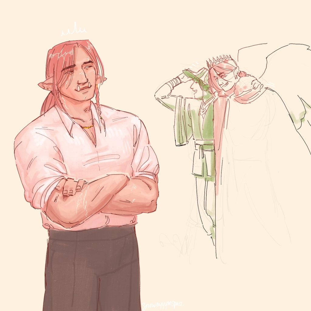 snoweyyyinspace's tweet image. Really missed this guy 
#technobladefanart