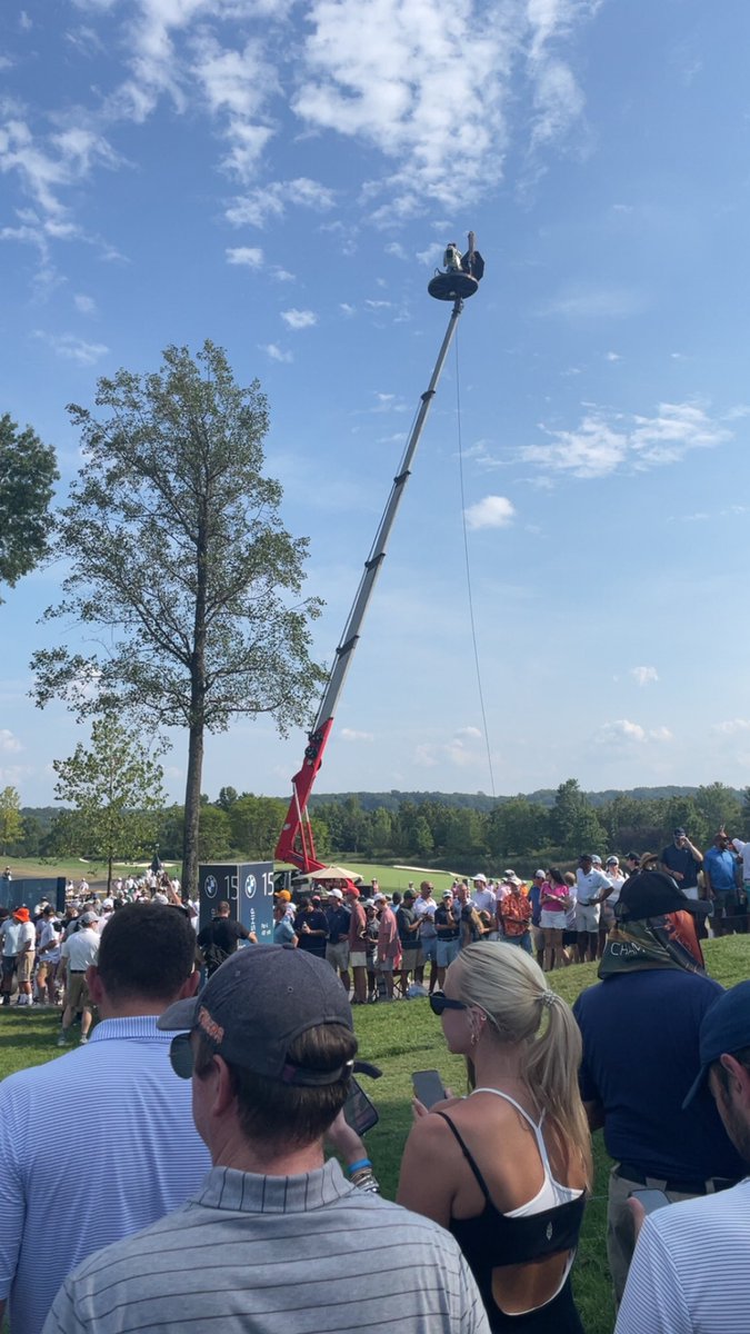 That guy better pray that Brian Kelly is not at the BMW Championship