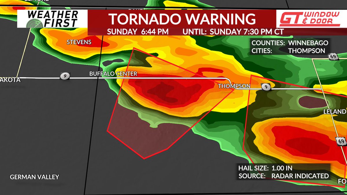 A Tornado Warning is in effect until Aug 17 7:30PM CDT for Winnebago County. Seek shelter within the warned area stay with @ABC6News for updates. kaaltv.com/live?utm_mediu…
Get mobile severe weather notifications: kaaltv.com/app?utm_medium… #ABC6WX #ABC6WX