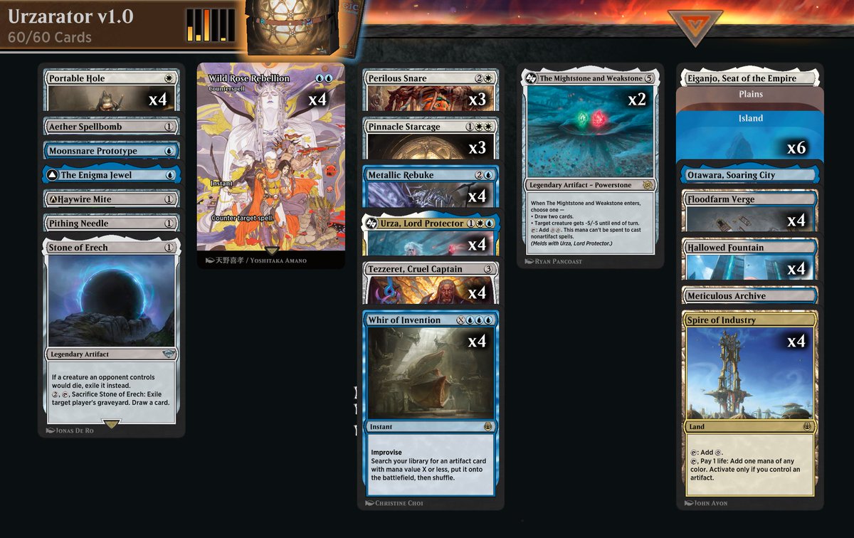 Goin' Live in 15min with a little UW Urzarator in Historic!
twitch.tv/mtgjanktank