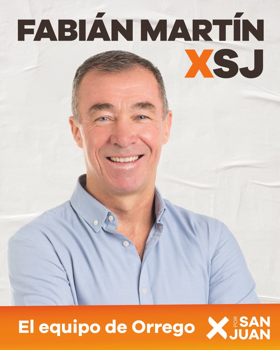 EL EQUIPO DE ORREGO, X SAN JUAN

Fabian Martin, Laura Palma y Federico Rizzo son los mejores candidatos que tienen compromiso con San Juan. Representan a cada familia sanjuanina y están 100% enfocados en la provincia.