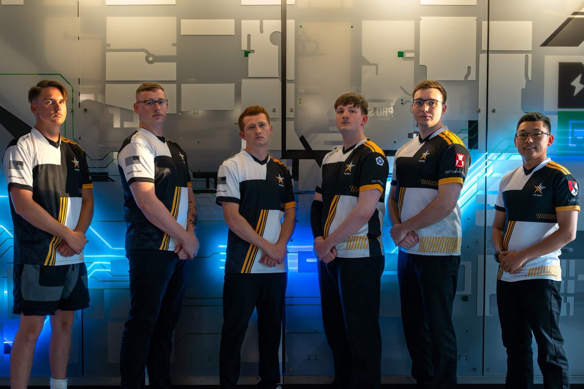 USArmyesports's tweet photo. The Esports Rainbow Six Siege Team competed in the Nerd Street Siege Showdown in Philadelphia, Pennsylvania, marking their second LAN event together as a group. The team finished day one with a 2-2-0 record in Group. https://t.co/049gmvIdeP