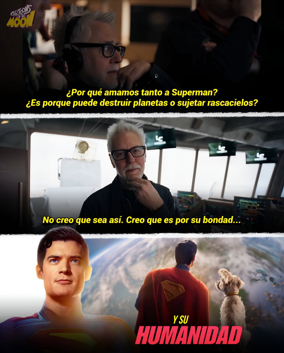 James Gunn hablando de Superman en el documental de la película: