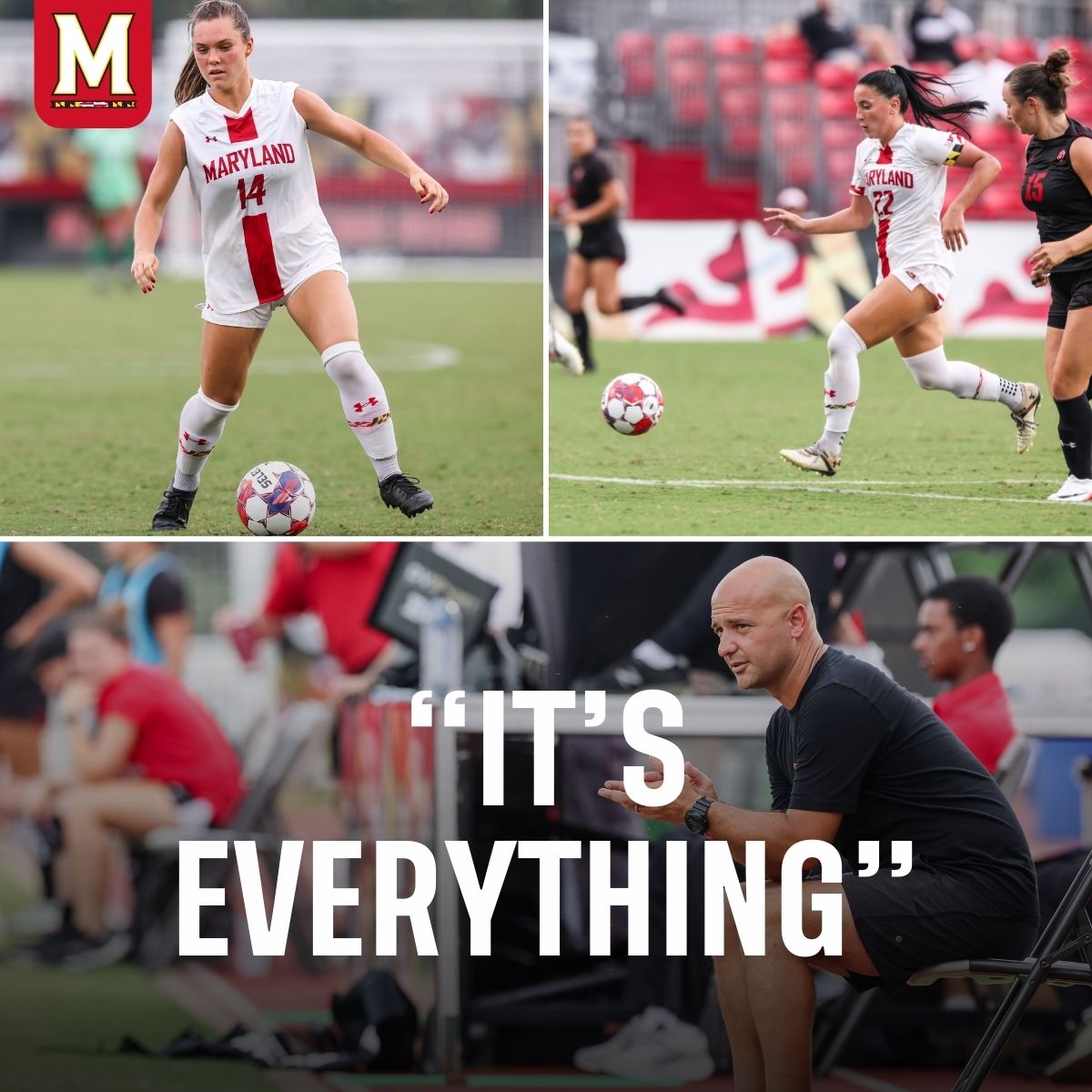 Head coach Michael Marchiano on the importance of the production he’s gotten from his vets early on as the Terps start the season 2-0.

Kelsey Smith and Lisa McIntyre both had a brace in today’s 5-0 victory.