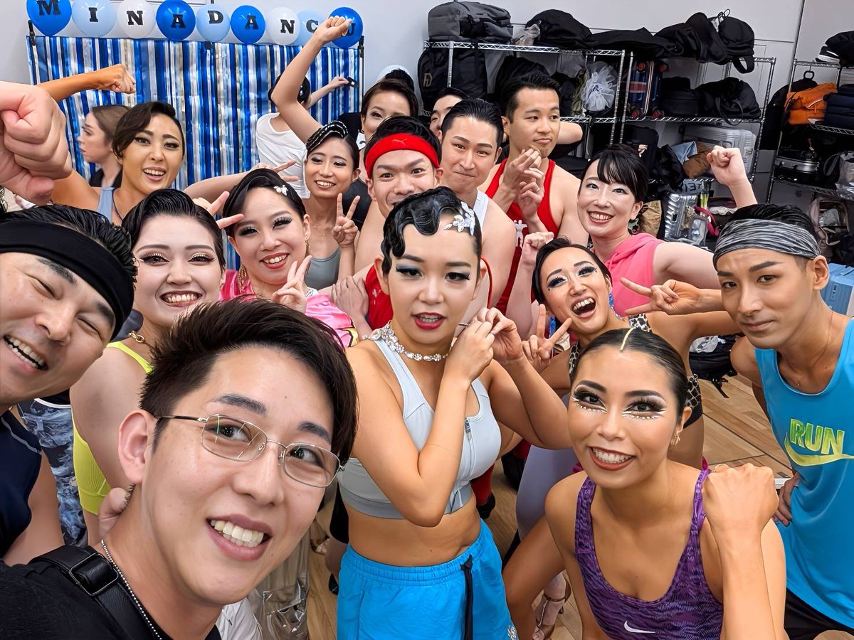 ミナダンカップにてお願いマッスルのフォーメーション披露させていただきました💪

初夏のパーティーで披露後、参加してみたい！と手を挙げてくれたメンバーを加えてさらにパワーアップしました！
長丁場の試合に笑いをお届けできたかな🤔
運営の皆様、見てくれた皆様ありがとうございました💪❤️‍🔥
