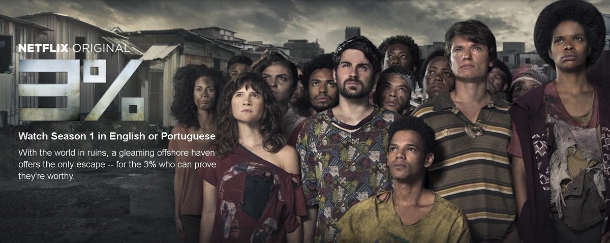 GeaniceGee's tweet image. 3% (TV Series 2016-2020) “In a future where the elite inhabit an island paradise far from the crowded slums, you get one chance to join the 3% saved from squalor.” @netflix #3percent #BiancaComparato #VanezaOliveira #RodolfoValente #TVseries
