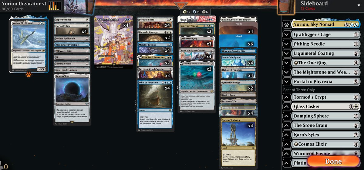 Yorion Urzarator v1.0
[Historic]