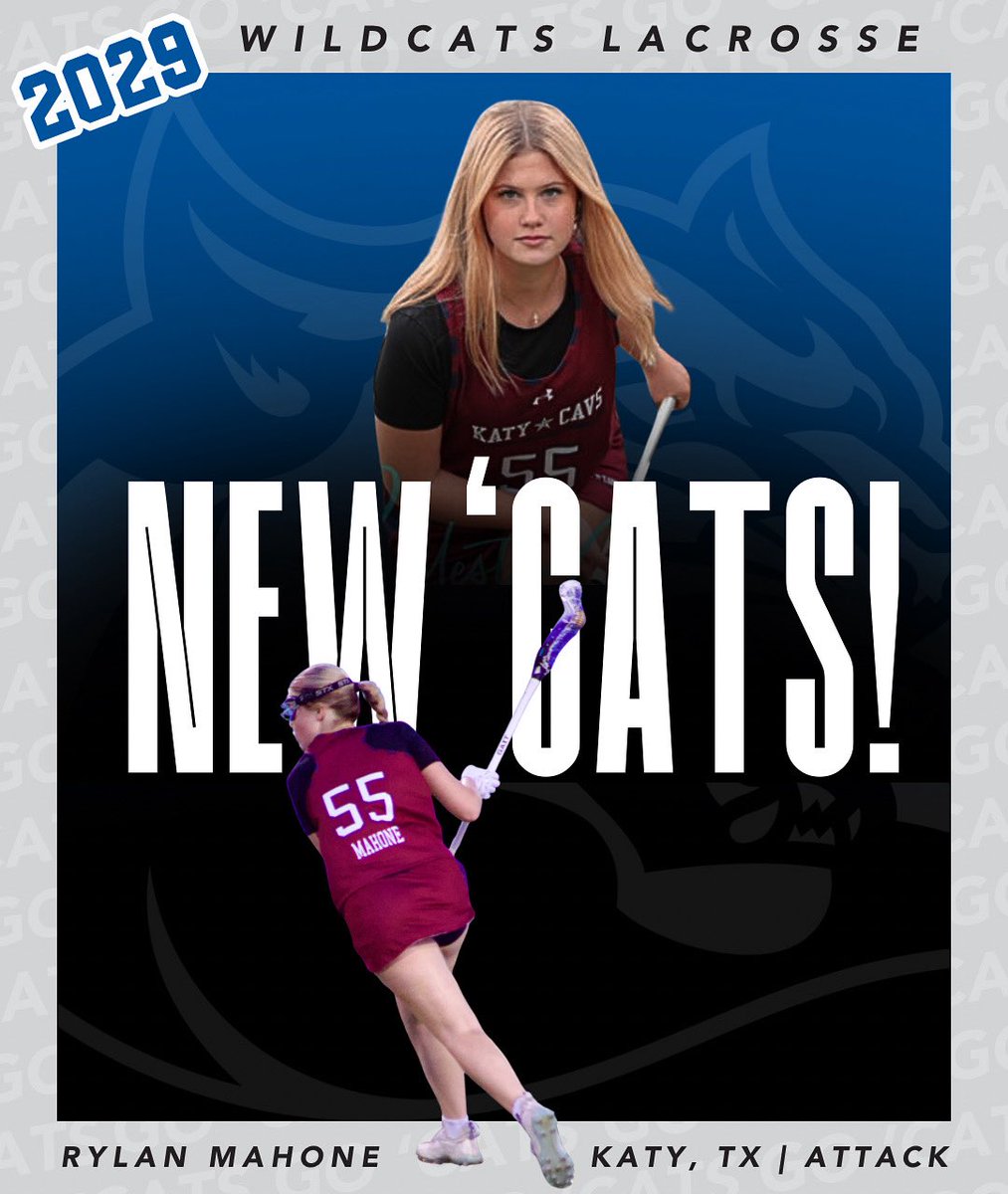 𝑵𝑬𝑾 𝑾𝑰𝑳𝑫𝑪𝑨𝑻𝑺

Please give a big welcome to the class of 2029! Today we are introducing you to Rylan Mahone! Rylan is coming to us from Katy, TX, where she played attack for Katy Cavaliers, Texas Hot Sauce, Space City Rovers, and Houston Heat!

#DefendTheHill