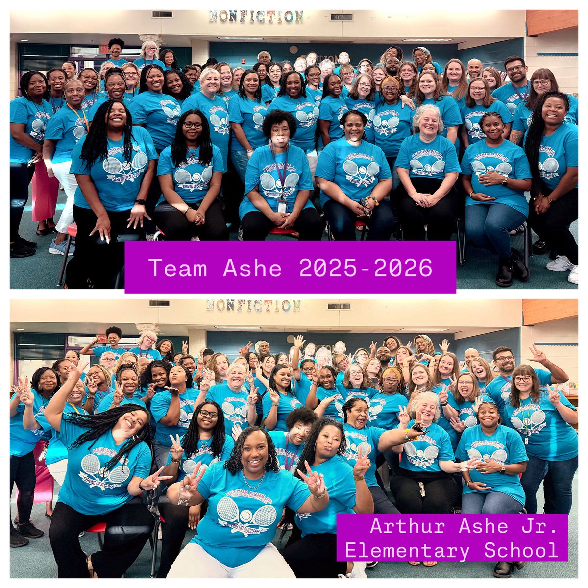 Twas the night before the first day of school… and not a pencil was out of place. 📝📚 The Arthur Ashe Jr. All-Stars are geared up and ready to serve up success! Let the 2025–26 school year begin! 💫 #AllStarsShineBright #ServingUpSuccess #BackToSchoolMagic <a href="/HenricoSchools/">Henrico Schools</a>
