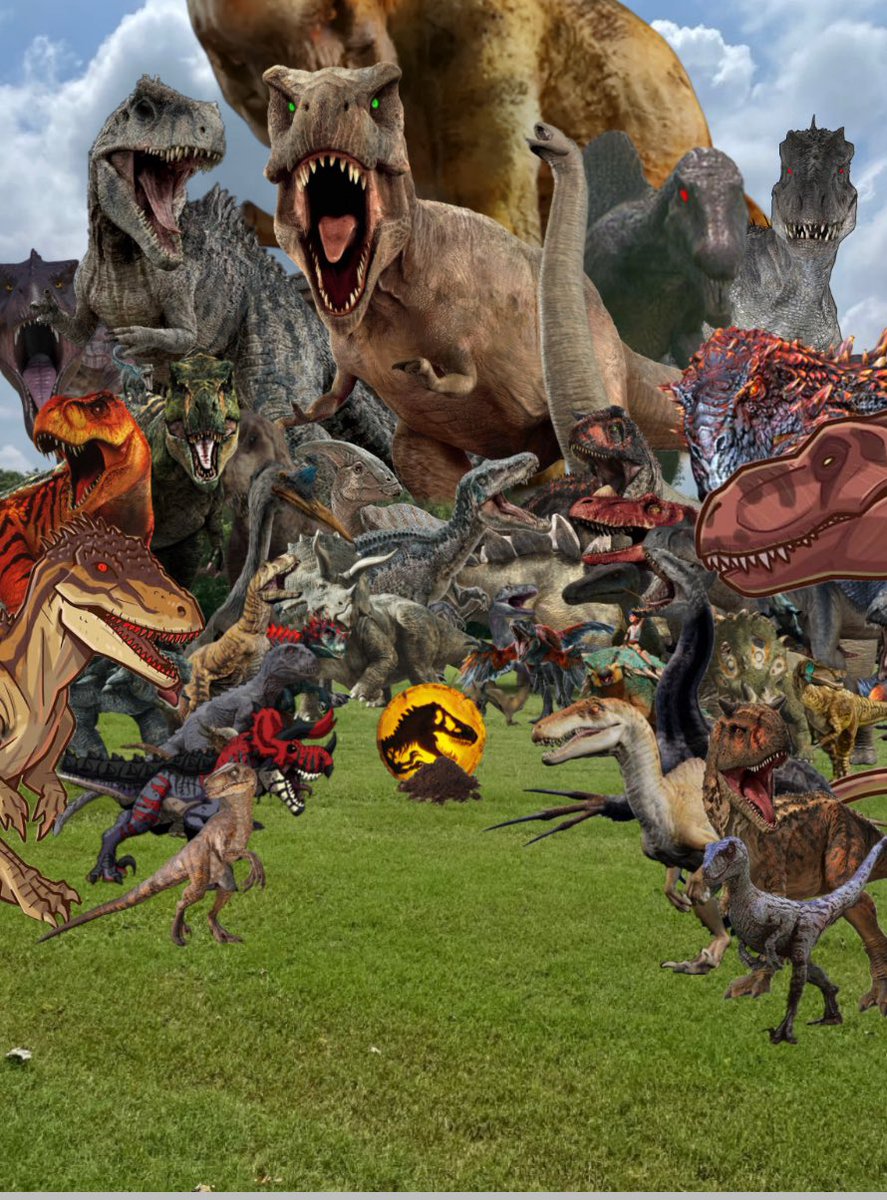 toro (@hypo_red93060) on Twitter photo The Jurassic franchise The Jurassic franchise