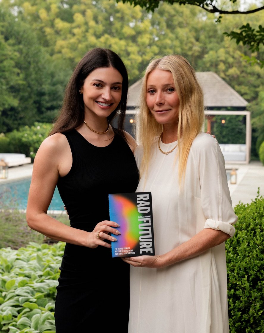 nucleationvc's tweet image. If you think nuclear was a thing of the past and rejected because of its waste or risks, you&apos;re wrong. You need to read @isabelleboemeke’s Rad Future, which points the way to our nuclear future. Thrilled to see @GwynethPaltrow&apos;s endorsement.

#NuclearEnergy #ClimateSolutions