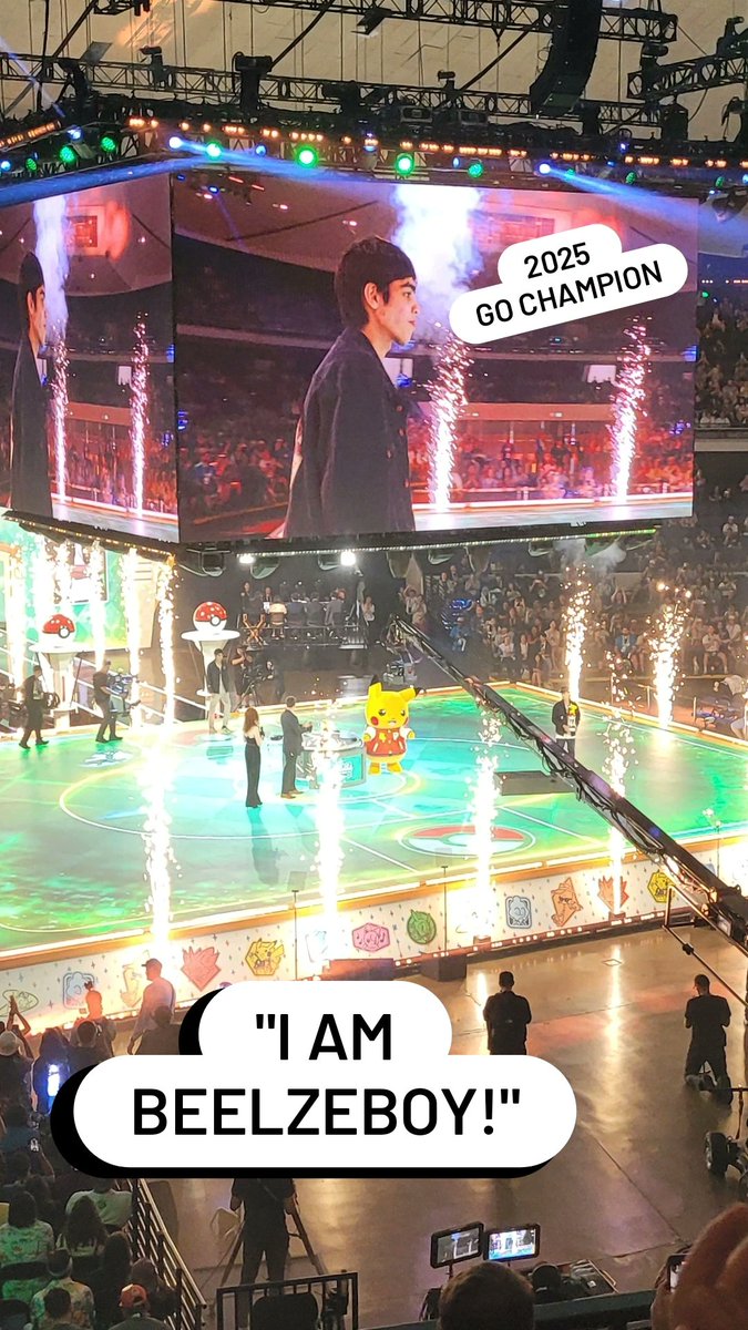 2025 #pokemongo CHAMPION <a href="/_Beelzeboy/">reg</a> 

So humble. Absolute BEAST 💪 keep your eye on this man in the future!!!