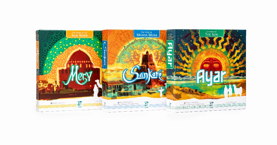 ☀️ AYAR: CHILDREN OF THE SUN is the third game in our trilogy of eurogames from <a href="/flopiano/">Fabio Lopiano</a>, <a href="/MandelaFG/">Mandela F-G</a> and <a href="/ianotooletweets/">Ian O'Toole</a>.

Take control of one of the first clans of the Inca journeying with the Ayar across the Andes.

COMING THIS OCTOBER: bit.ly/4oFvT0y