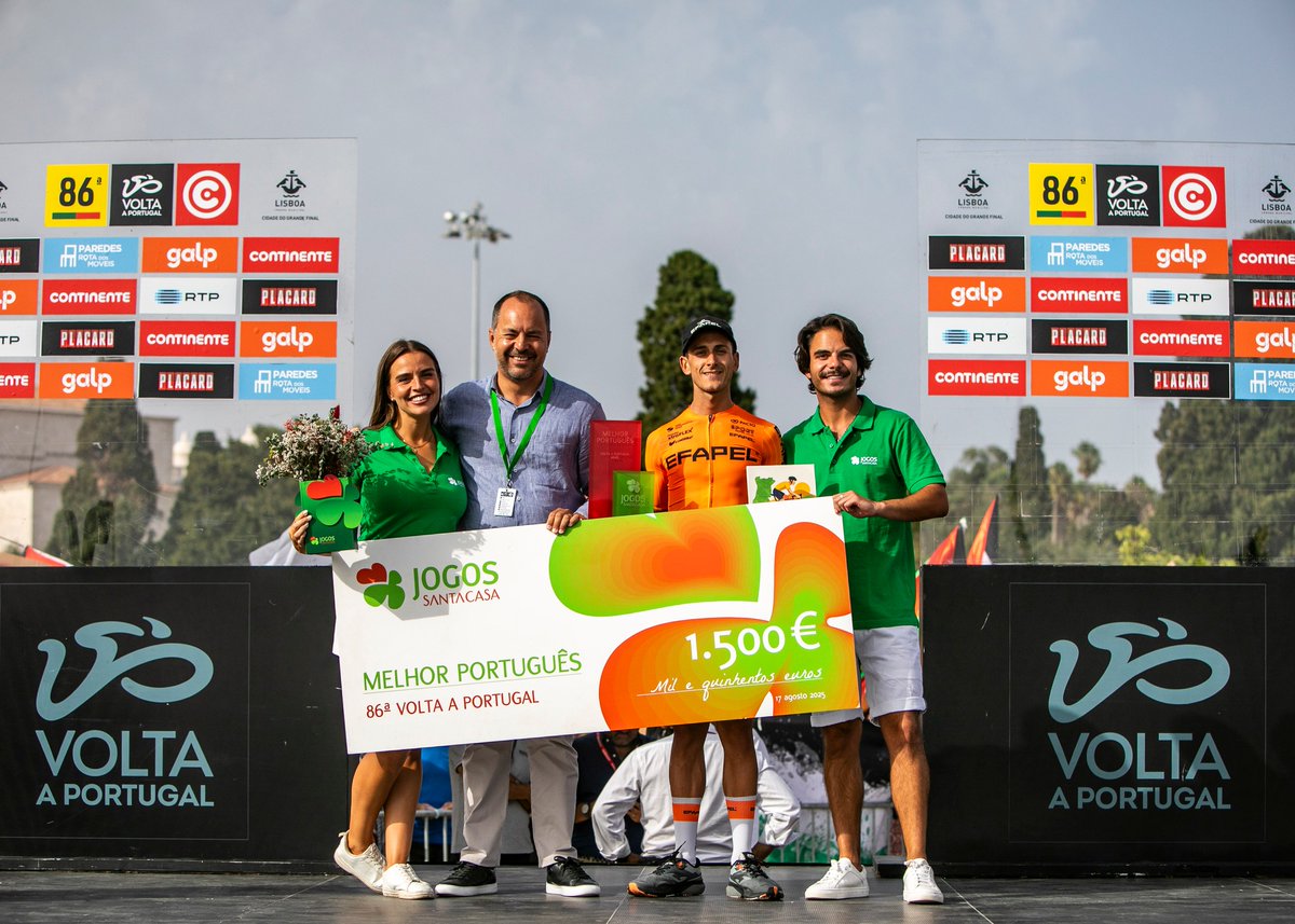 Cycling_Mundial's tweet image. 🇵🇹 @Tiagoo_antunes foi o melhor português na @VoltaPortugal em 5º a 3:14.

#voltaaportugal

📸 Podium Events / Matias Novo