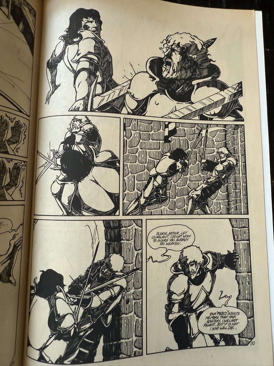 Camelot Eternal, story and art by Jim Calafiore. Sometimes you find things that are rad &amp; you had no idea existed. Caliber put out some fantastic works.